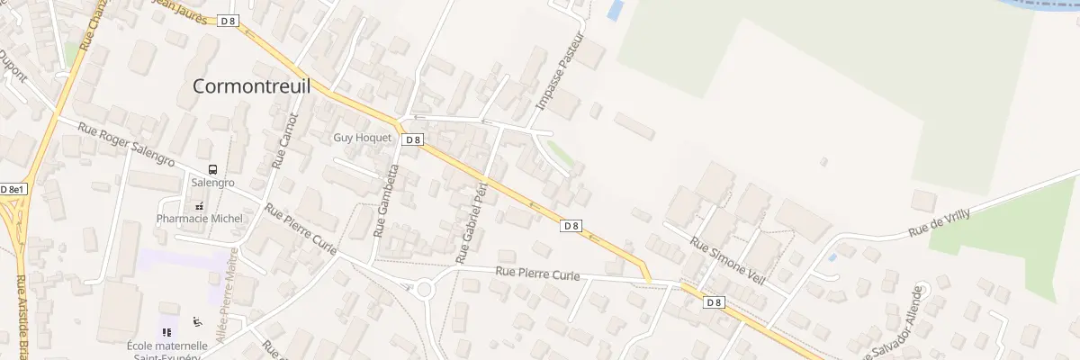 Plan du 33 Rue Victor Hugo à Cormontreuil