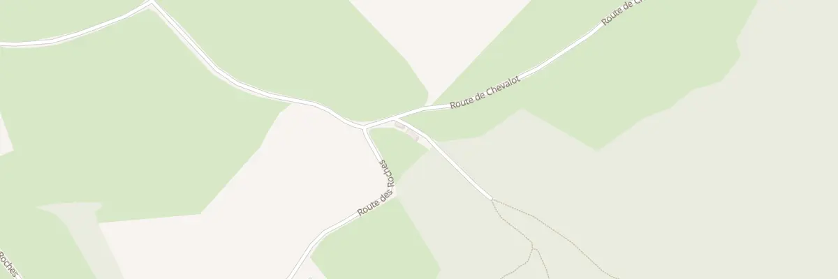 Plan du 935 Rte du Chevalot à Uxeau