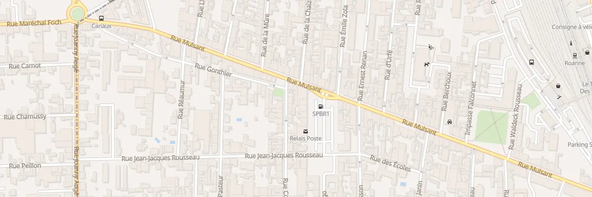 Plan du 5 Rue Cotton à Roanne