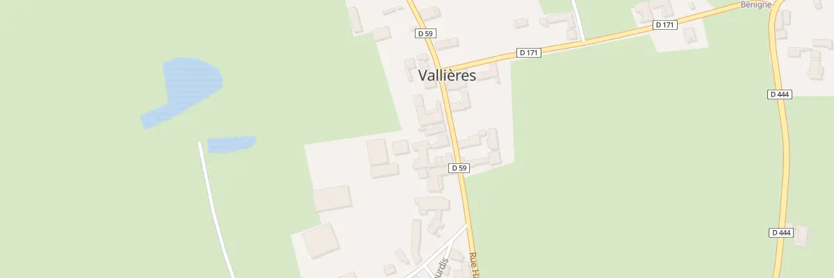 Plan du 19 Rue Haute à Vallières