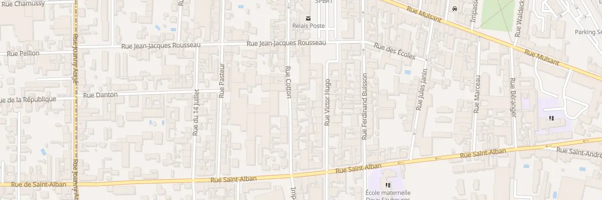Plan du 41 Rue Cotton à Roanne
