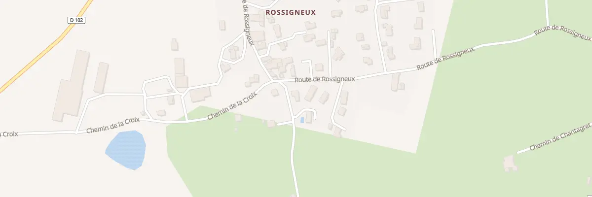 Plan du 21 Che de la Borie à Margerie-Chantagret