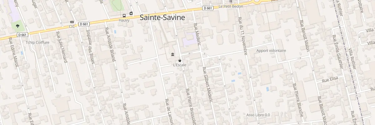 Plan du 9 Rue Pierre Brossolette à Sainte-Savine
