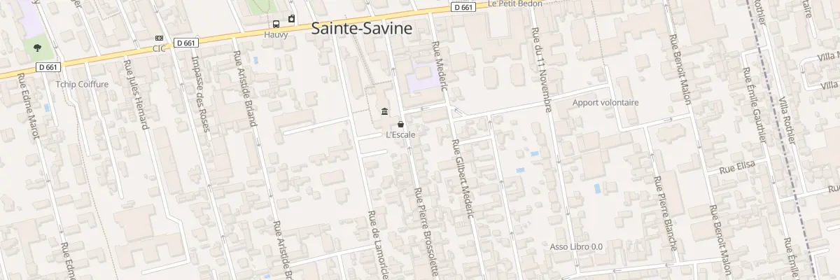 Plan du 11 Rue Pierre Brossolette à Sainte-Savine