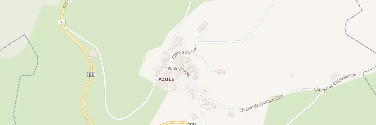 Plan du 184 Rte d’Azols à Marols