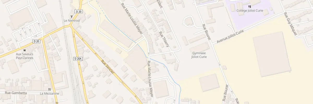 Plan du 47 Rue Marie-louise Meyer à Fourmies