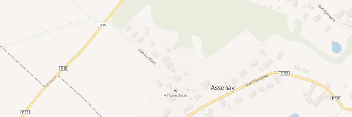 Plan du 9 Rue du Viard à Assenay
