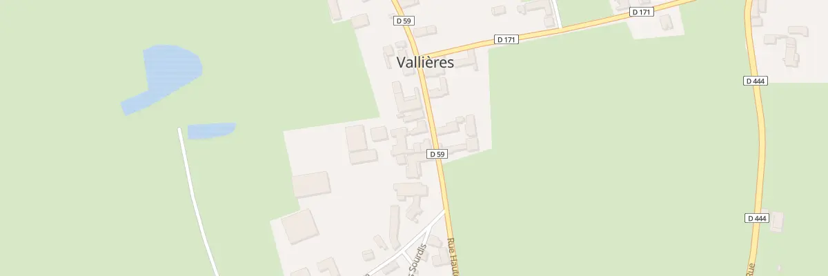 Plan du 21 Rue Haute à Vallières
