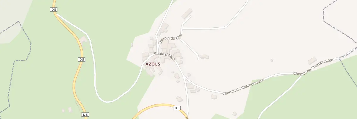 Plan du 166 Rte d’Azols à Marols