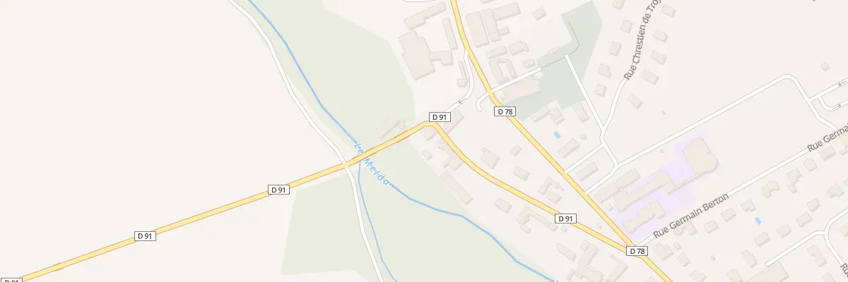 Plan du 7 Rue de Barberey à Sainte-Maure
