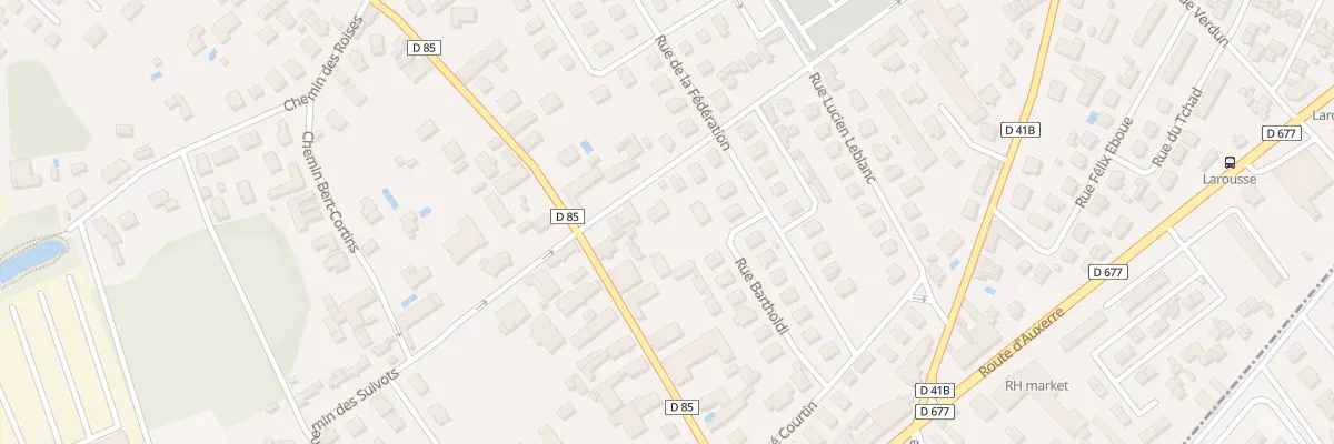Plan du 43 Rue de la Paix à Saint-André-les-Vergers