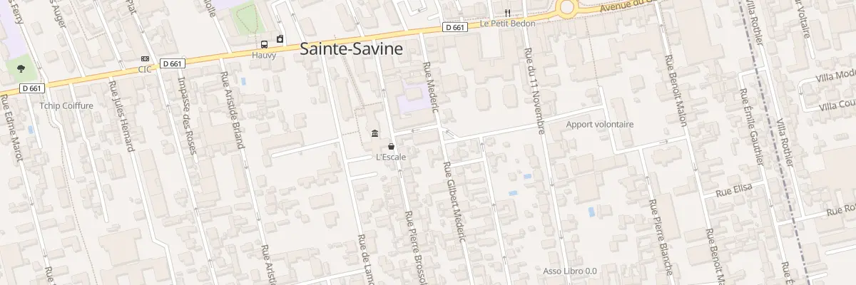 Plan du 8 Rue Gilbert Mederic à Sainte-Savine