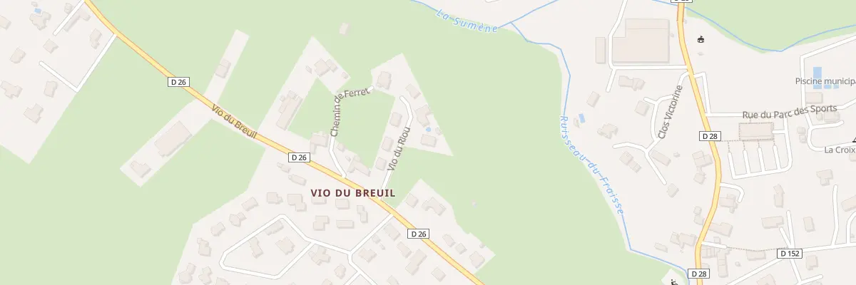 Plan du 86 Vio du Riou à Saint-Julien-Chapteuil