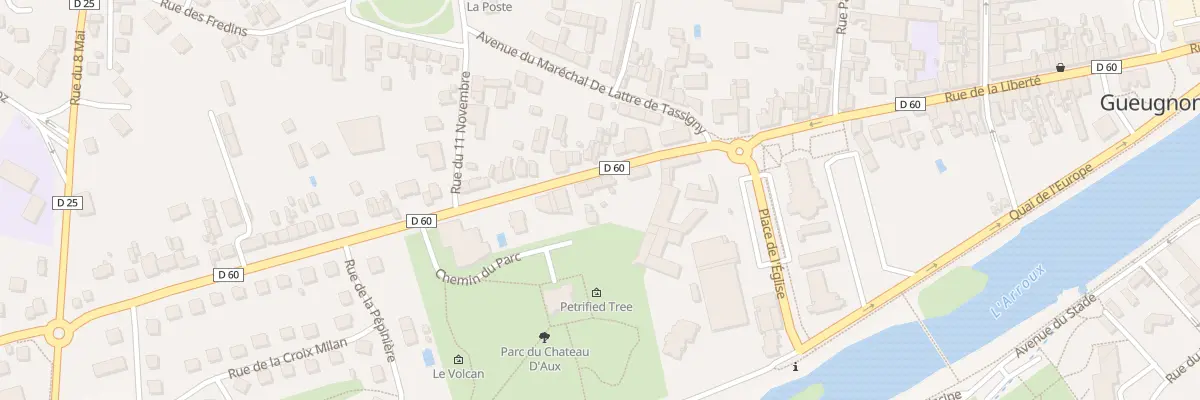Plan du 7 Rue Jean Bouveri à Gueugnon
