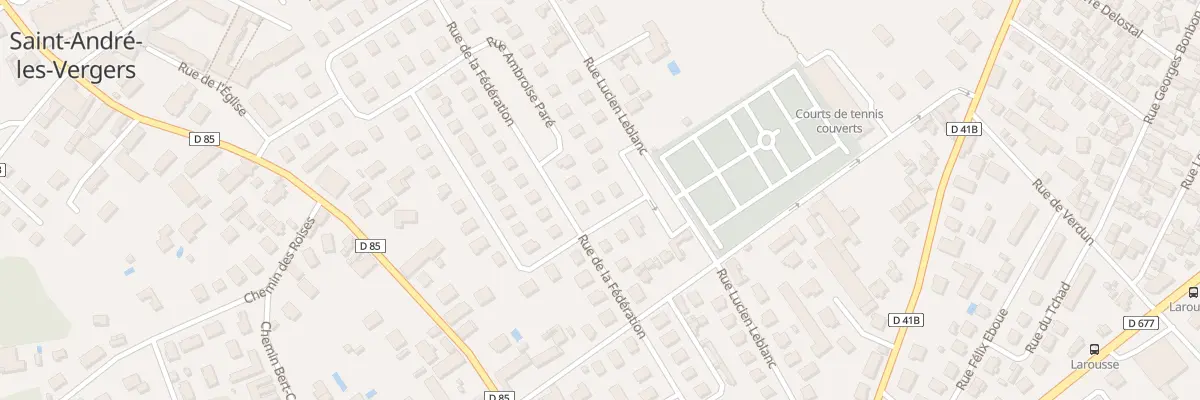 Plan du 23 Rue Guy de Maupassant à Saint-André-les-Vergers