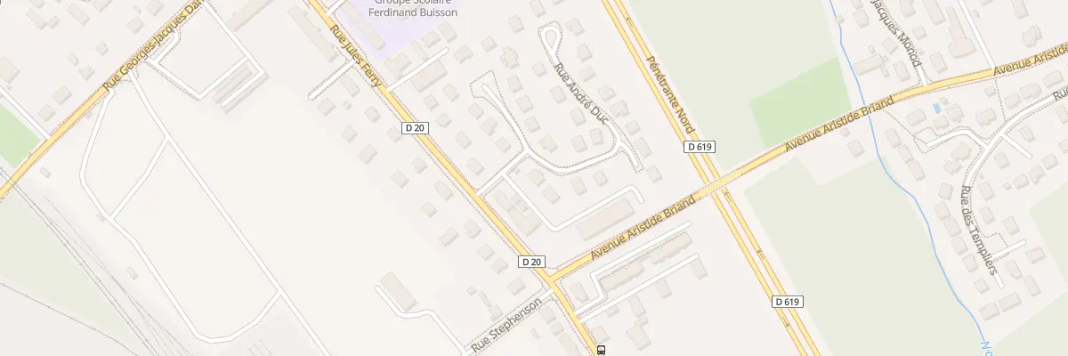 Plan du 2 Rue Andre Duc à La Chapelle-Saint-Luc
