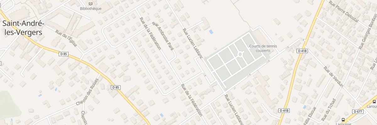 Plan du 2 Rue Gerard de Nerval à Saint-André-les-Vergers