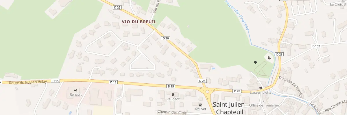 Plan du 145 Vio du Breuil à Saint-Julien-Chapteuil