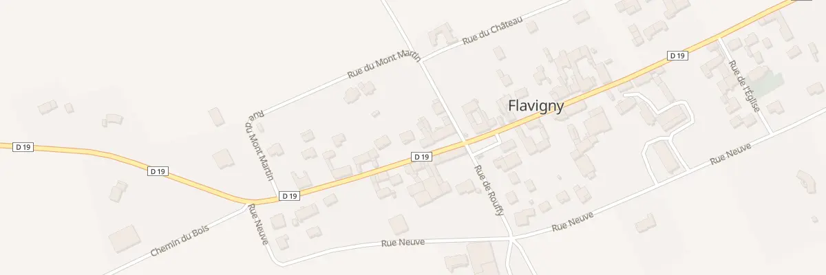 Plan du 105 Rue Saint Thibault à Flavigny