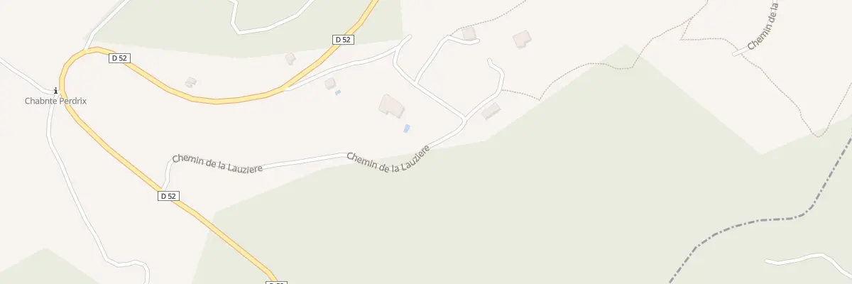 Plan du 5281 La Lauziere à Malbosc