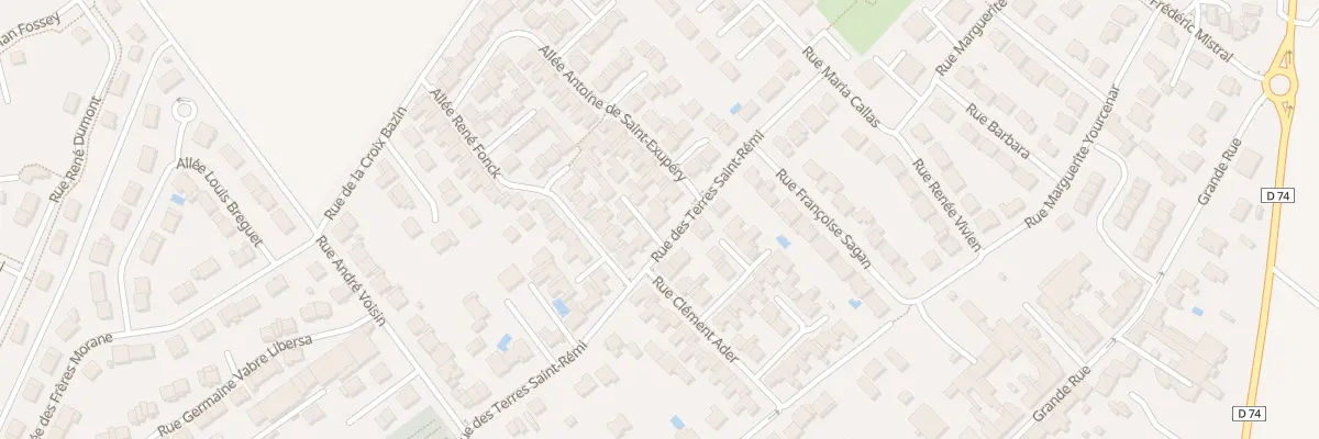 Plan du 21 Rue des Terres Saint Rémi à Bétheny