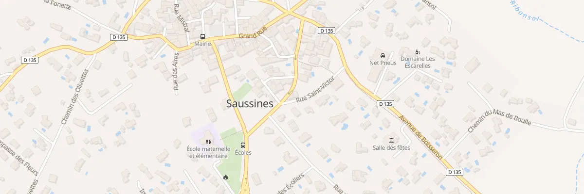 Plan du 112 Rue Neuve à Saussines
