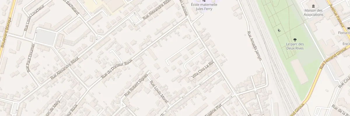 Plan du 37 Rue Jean Lacoste à Troyes