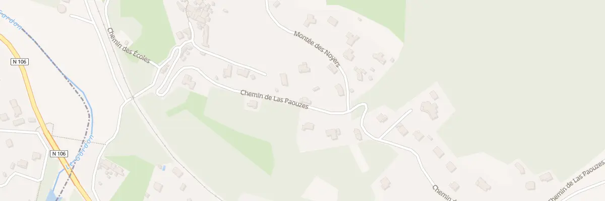 Plan du 367 Che de Las Paouzes à Saint-Martin-de-Valgalgues