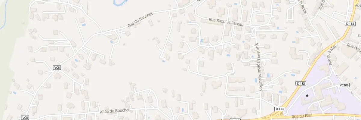 Plan du 16 Rue du Docteur Schweitzer à Montbrison