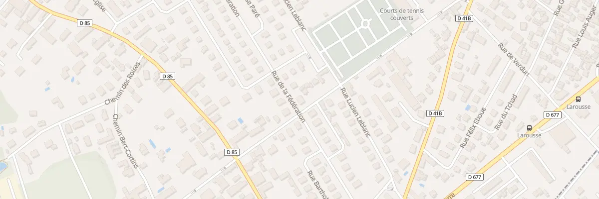Plan du 7 Rue de la Federation à Saint-André-les-Vergers