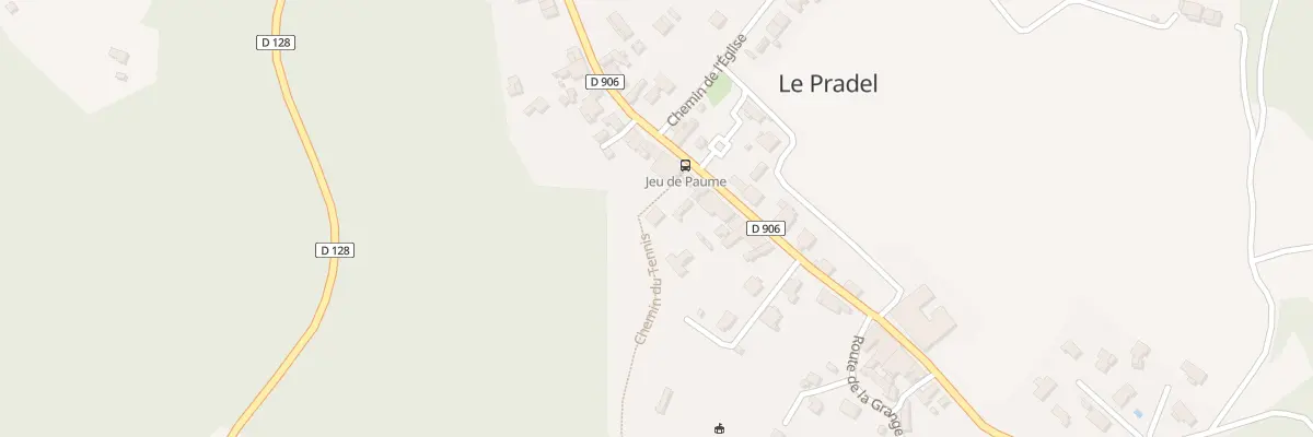 Plan du 5293 Le Pradel à Laval-Pradel