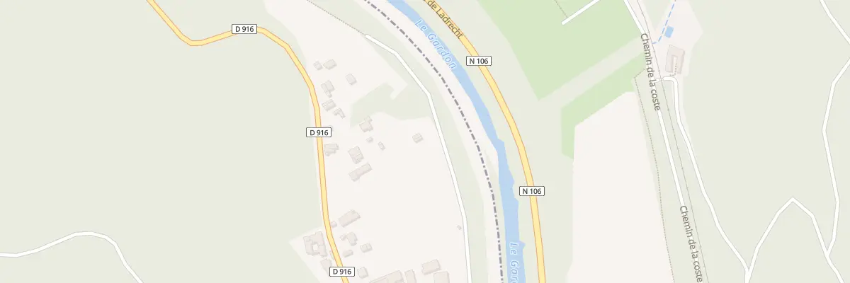 Plan du 5581 Les Plantiers à Cendras