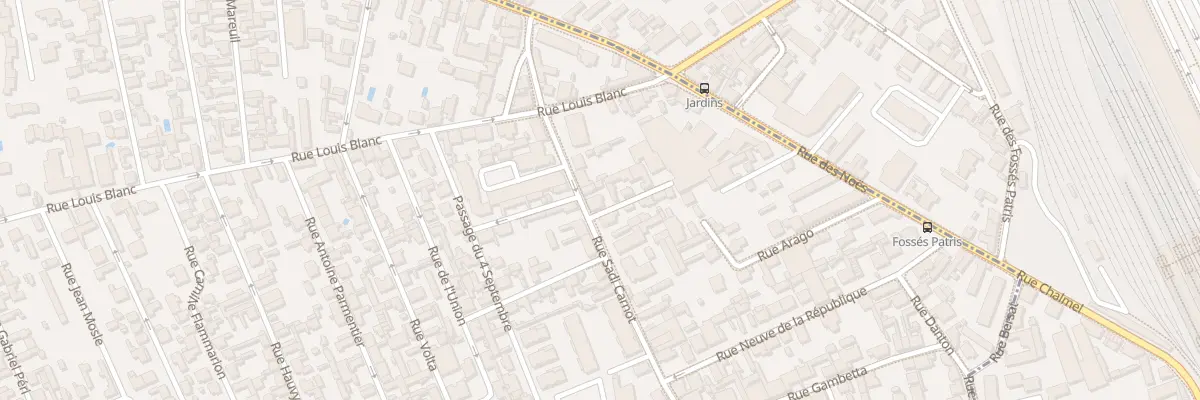 Plan du 20 Rue Sadi Carnot à Sainte-Savine