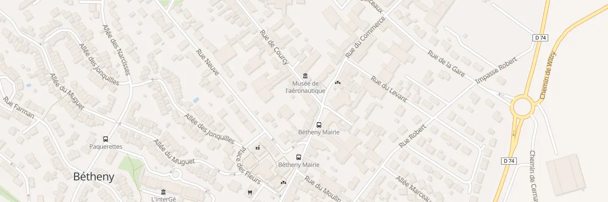 Plan du 3B Rue de Courcy à Bétheny