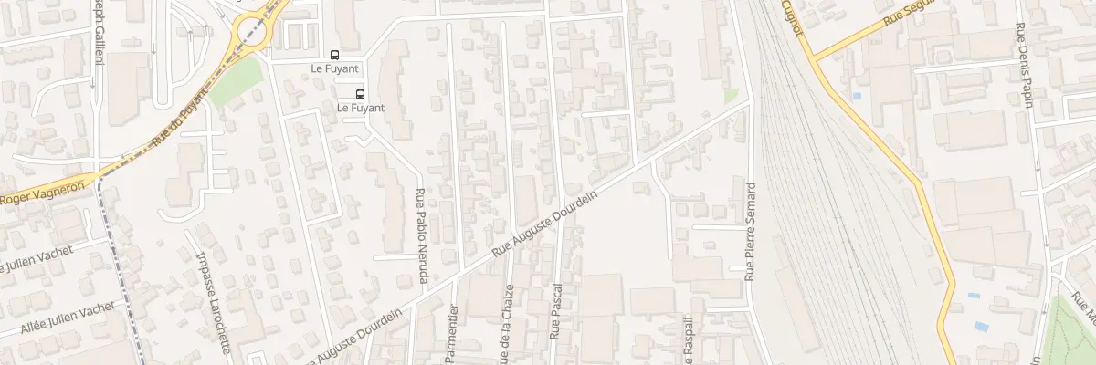 Plan du 1 Imp Pascal à Roanne