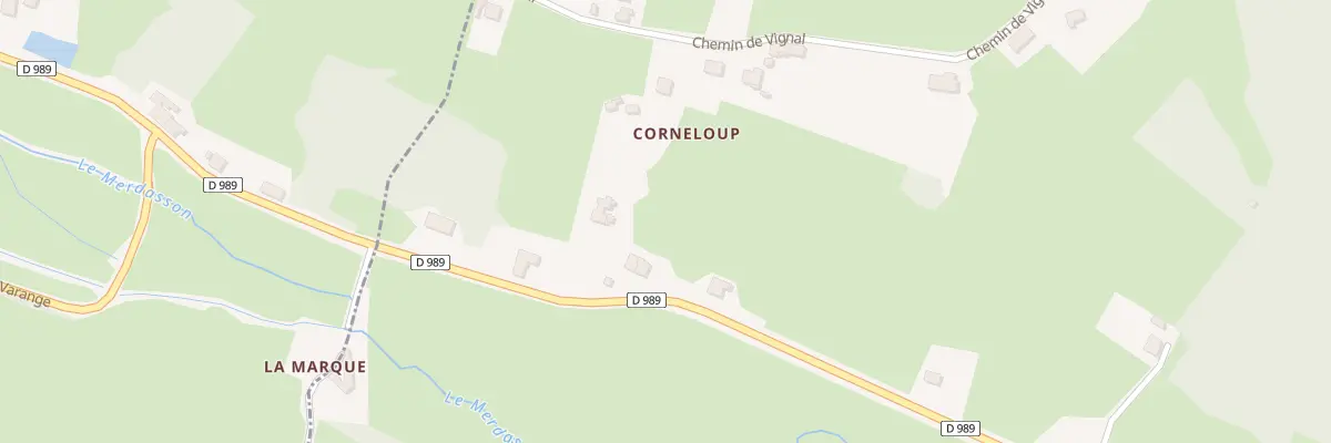 Plan du 2760 Rte de Marcigny à Semur-en-Brionnais
