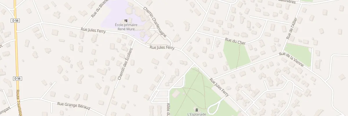Plan du 697 Rue Jules Ferry à Commelle-Vernay