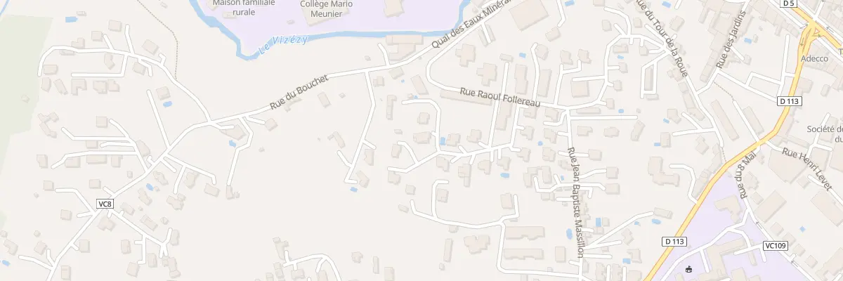 Plan du 12 Rue du Docteur Schweitzer à Montbrison