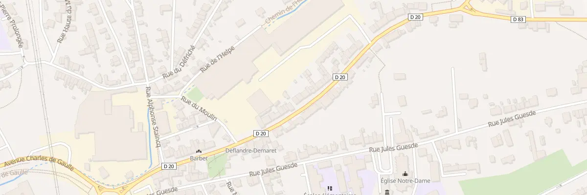 Plan du 55 Rue du Maire Coppeaux à Fourmies
