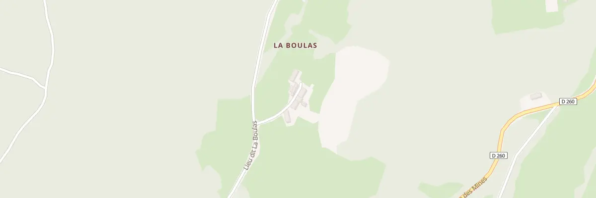 Plan du 2 La Boulas à Saint-Prix