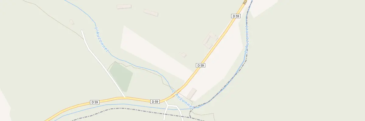 Plan du 843 Rte du Martinet à Portes