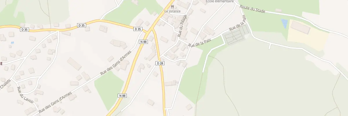 Plan du 5035 Le Bourg au Pertuis