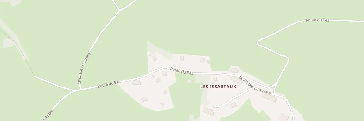 Plan du 5509 Mouleyres au Lac-d’Issarlès