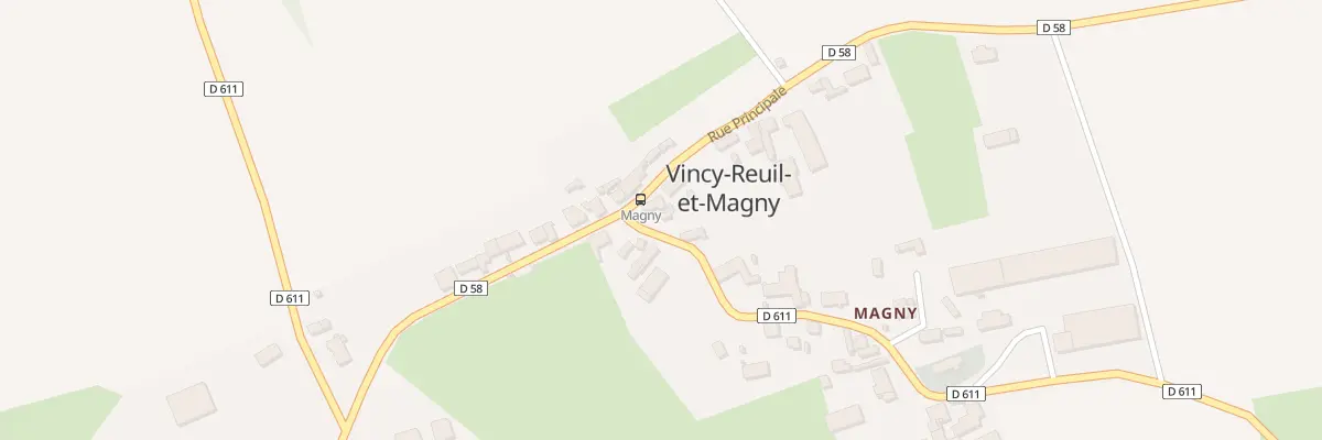 Plan du 14 Rue Principale à Vincy-Reuil-et-Magny