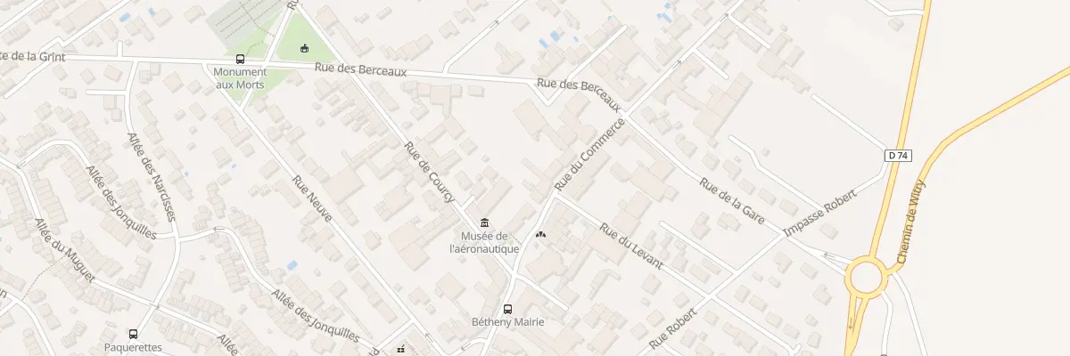 Plan du 3 Rue du Commerce à Bétheny