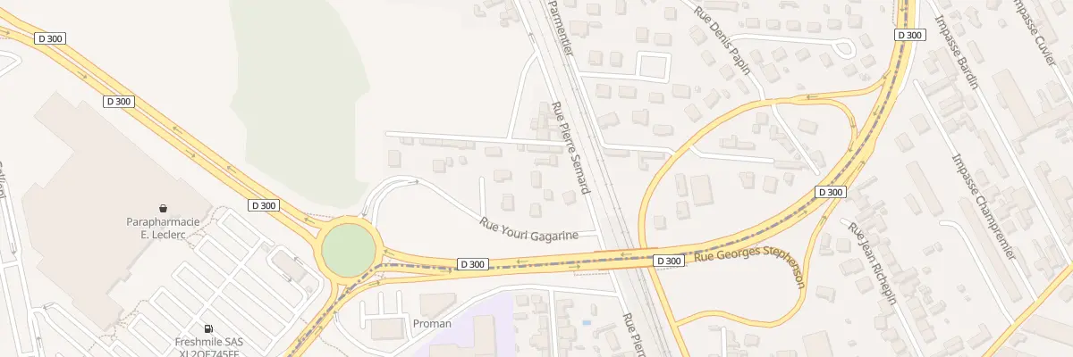 Plan du 60 Rue Youri Gagarine à Riorges