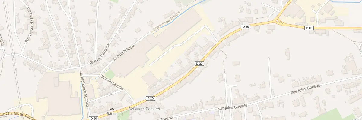 Plan du 79 Rue du Maire Coppeaux à Fourmies
