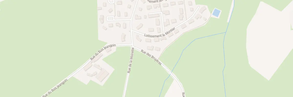Plan du 63 Rue des Bruyeres à Vitry-en-Charollais
