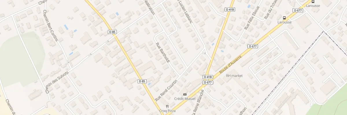 Plan du 9 Rue Bartholdi à Saint-André-les-Vergers