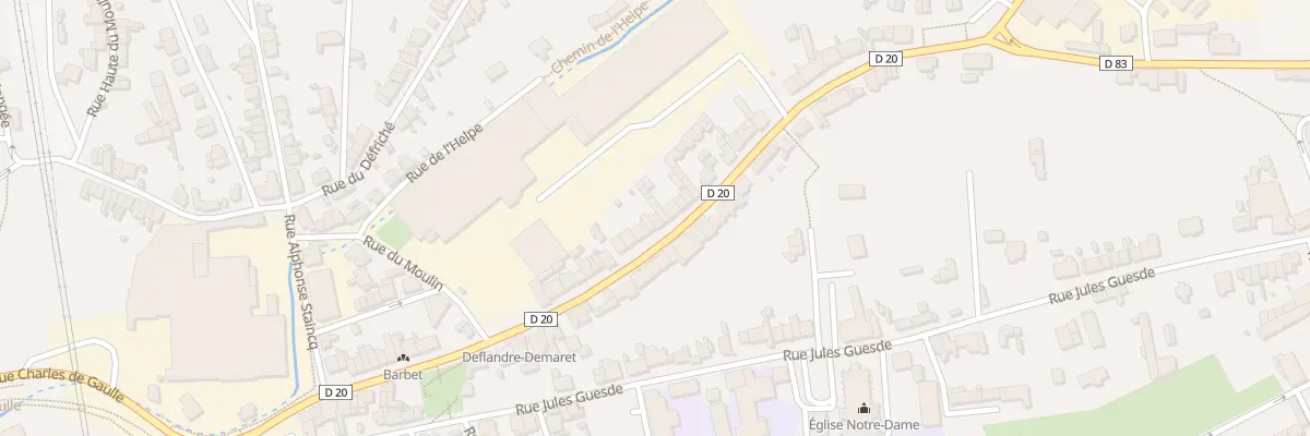 Plan du 65 Rue du Maire Coppeaux à Fourmies